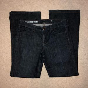 Jcrew High Heel Flare Jeans Sz 31